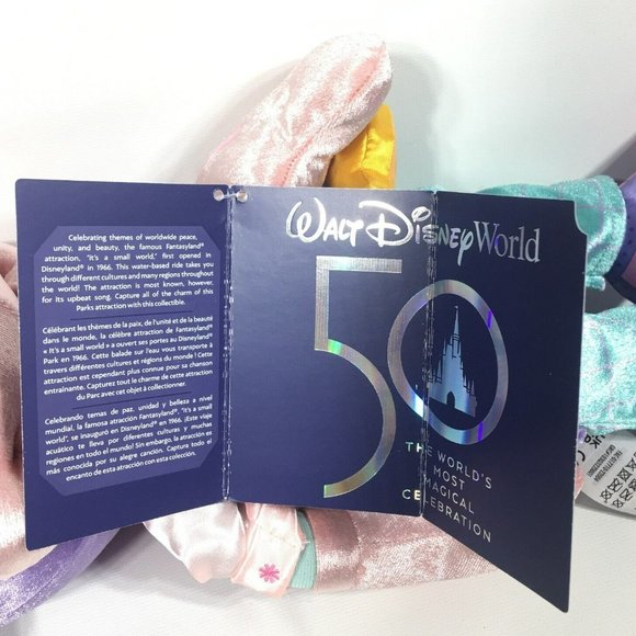 Disney Mickey Mouse The Main Attraction Plush It's A Small World Series 4/12 - Picture 12 of 12